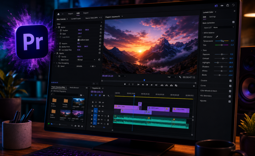 Adobe Premiere Pro: The Complete Guide to Professional Video Editing Software