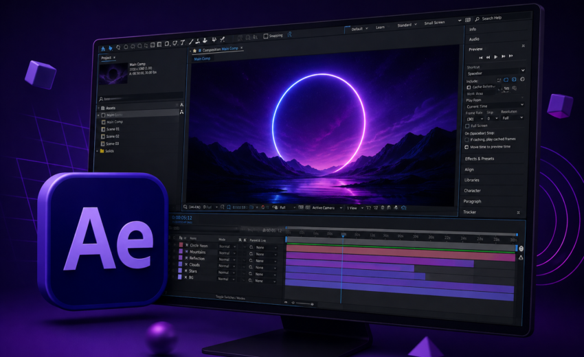 Adobe After Effects: The Complete Guide to Motion Graphics, Visual Effects, and Animation